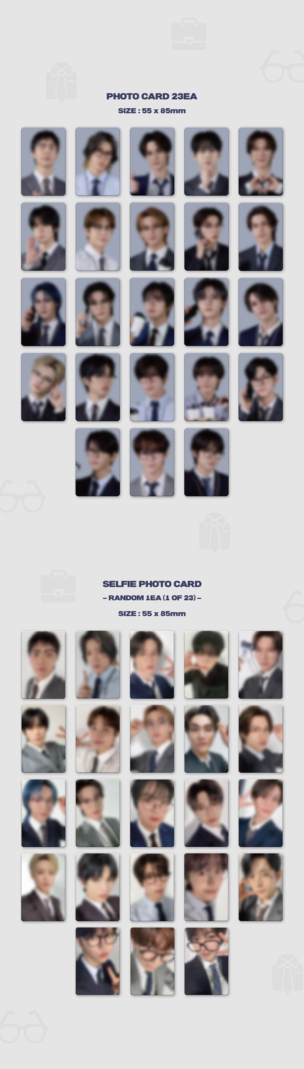 NCT ZONE COUPON CARD OFFICE WORKER ver. kpoptown.com